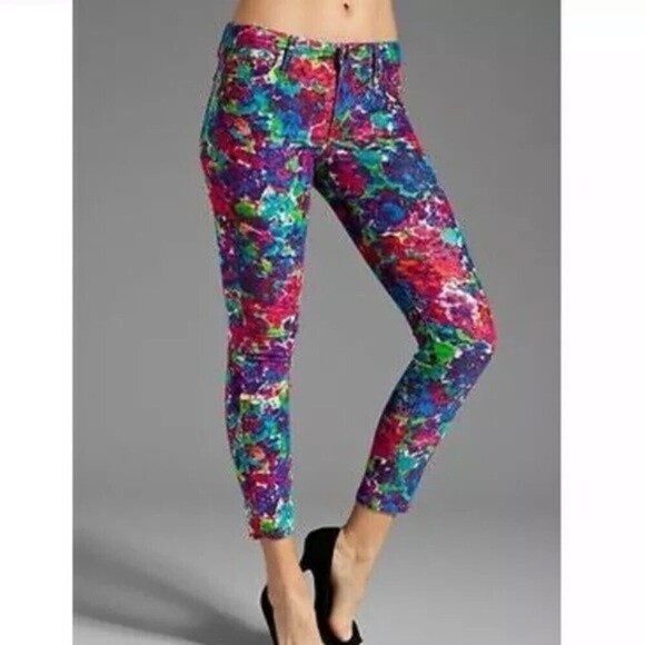 JOE'S JEANS Psychedelic Ankle Cord Skinny Pants - Picture 1 of 11